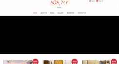 Desktop Screenshot of hoamyhotelhoian.com.vn